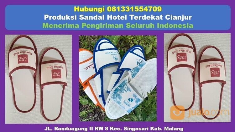 Hubungi 081331554709 - Supplier Sandal Hotel Dan Handuk Hotel Cianjur