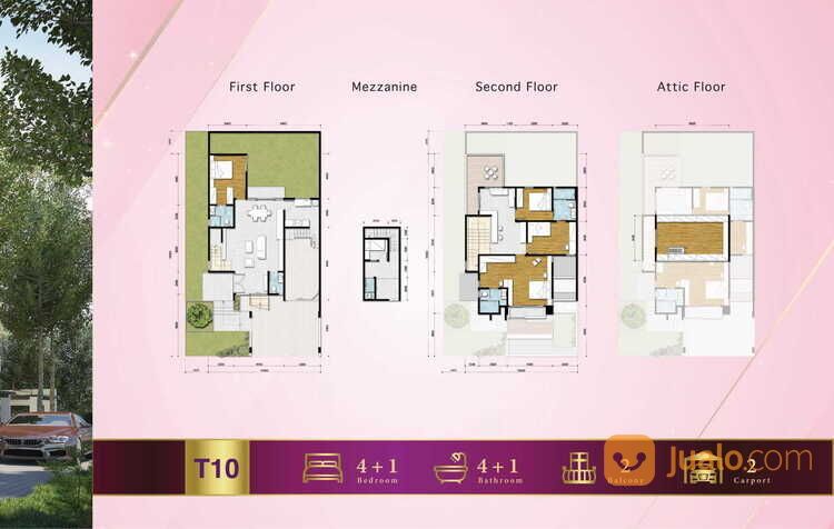 The Blizfield Rumah Cantik Keren Idaman Keluarga in BSD City