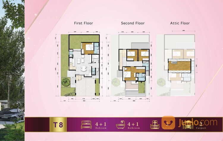 The Blizfield Rumah Cantik Keren Idaman Keluarga in BSD City