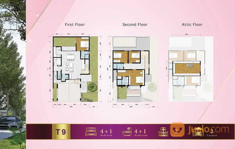 The Blizfield Rumah Cantik Keren Idaman Keluarga in BSD City