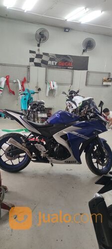 R25 th 2017, low kilometer (decal by rey decal jakarta/ striping ori aman)