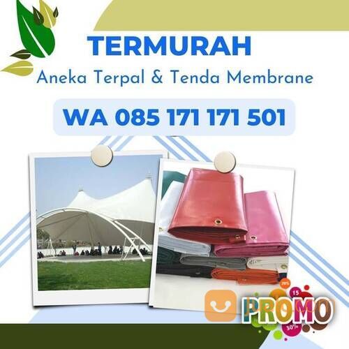 Kanopi membrane (0851-7117-1501) tenda atap tensile membran Banjarmasin