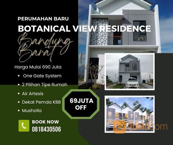 DAFTAR PERUMAHAN BANDUNG BARAT - BOTANICAL VIEW RESIDENCE - RUMAH VILLA