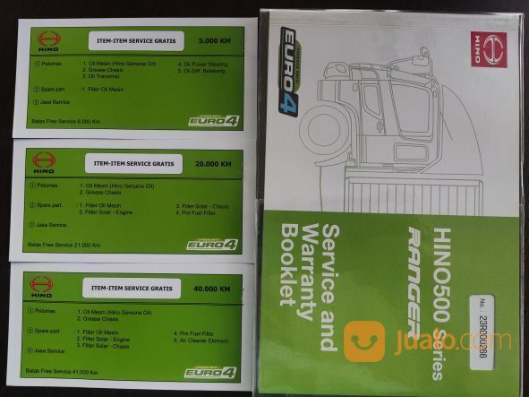 Hino Ranger FL 260 JN 6x2 Euro 4, truk tangki Tronton BBM & CPO kapasitas 20 KL (Kondisi Baru)