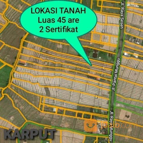 Tanah 45 are, Jl. Pantai Seseh Cemagi Mengwi Badung