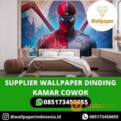 SUPPLIER WALLPAPER DINDING KAMAR COWOK