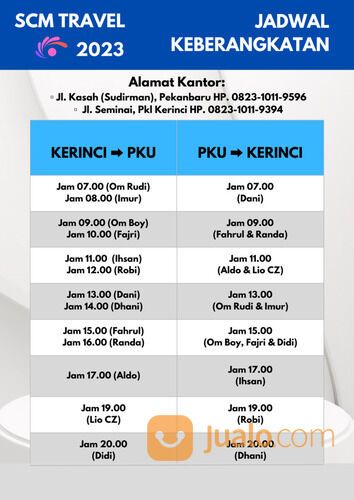 Travel pangkalan kerinci pekanbaru (SCM Group)