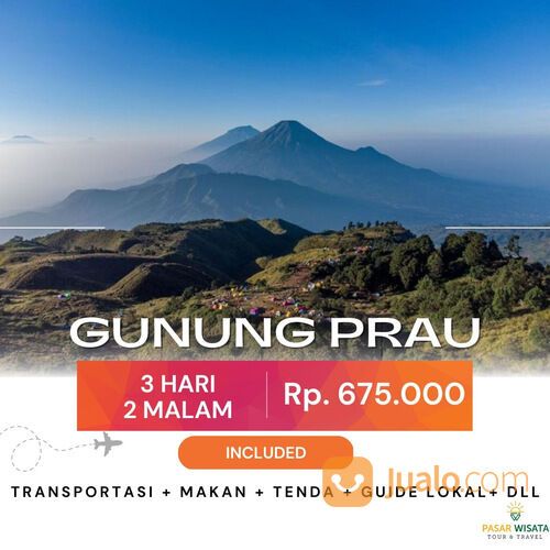OPEN TRIP GUNUNG PRAU 3 HARI 2 MALAM