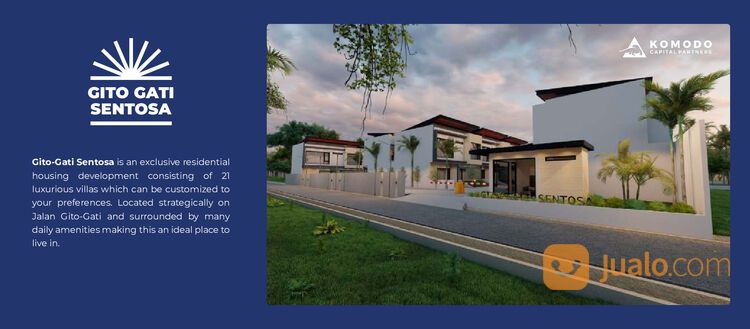 Perumahan Baru one gate sistem jalan Gito gati