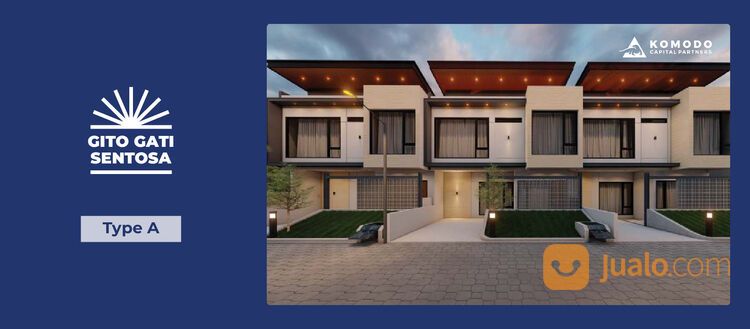 Perumahan Baru one gate sistem jalan Gito gati