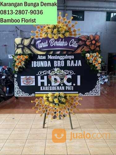 0813-2807-9036 Bamboo Florist, Bunga Papan Duka Cita Demak Terbaik, Toko Bunga di Karangawen Demak