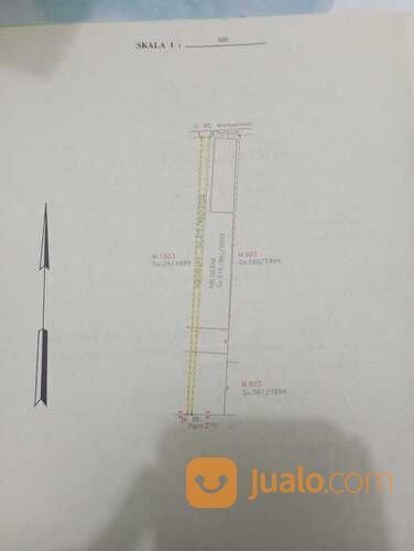 Tanah Istimewa Yogyakarta pinggir jalan raya jl. R.E Martadinata Wirobrajan