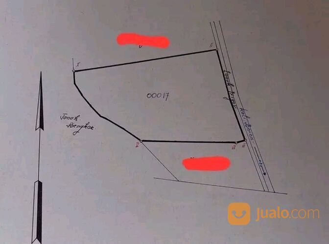 BUC sawah milik orangtua ,Luas tanah 3500 m²