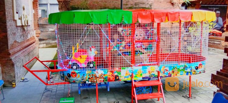 Mandi Bola Gerobak Wahana Odong Anak - Anak