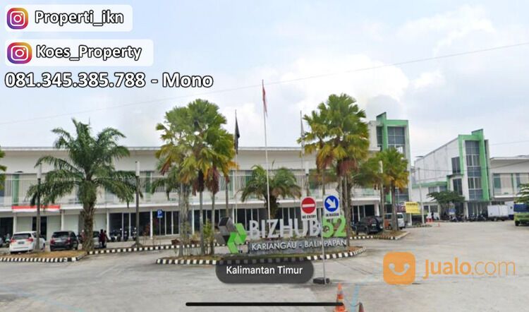 Ruko 2 Lantai Komplek Pergudangan BIZHUB Kariangau KM5 Balikpapan