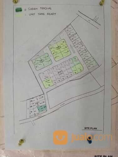 ready stock 4 unit type 45 di jl melati dekat unri dan stadion