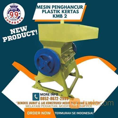 Mesin Pencacah Plastik Kertas