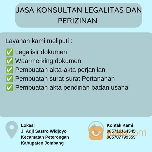 Jasa Konsultan Legalitas dan Perizinan