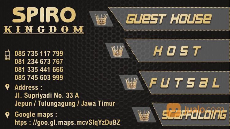 Harga Sewa Lapangan Futsal Murah - Tulungagung