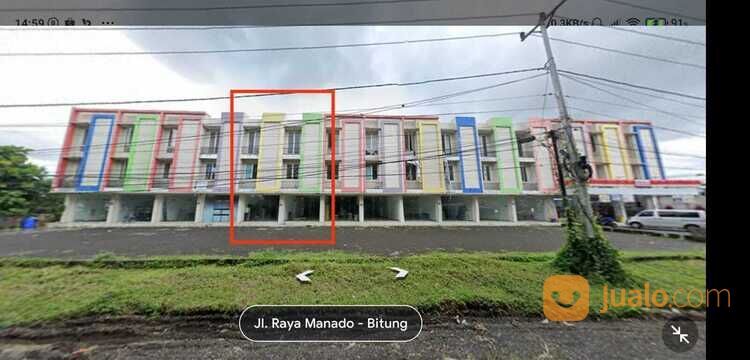 RUKO KOMPLEKS PERGUDANGAN OLYMPIC JALAN RAYA MANADO BITUNG, KALAWAT-MINAHASA UTARA SULAWESI UTARA