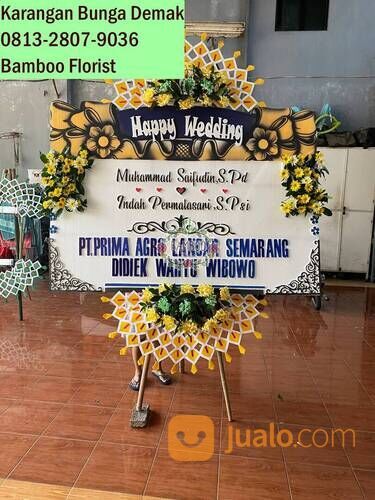 0813-2807-9036 Bamboo Florist, Bunga Ucapan Terima Kasih Demak, Toko Bunga di Karang Tengah Demak