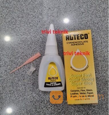 lem alteco cyanoacrylate adhesive, instant power glue korea G perekat