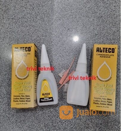lem alteco cyanoacrylate adhesive, instant power glue korea G perekat