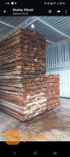 Balok blandaran kayu waru mahoni sengon triplek usuk waru sengon