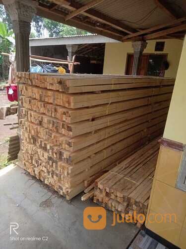 Balok blandaran kayu waru mahoni sengon triplek usuk waru sengon