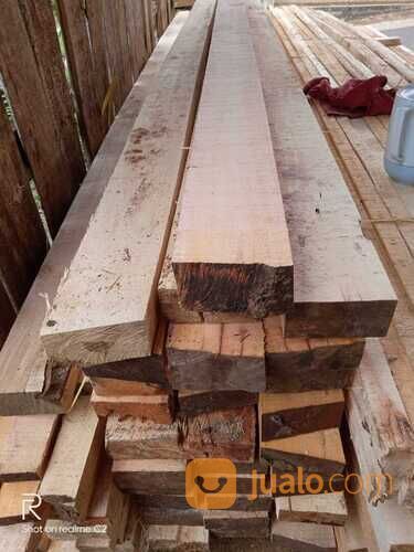 Balok blandaran kayu waru mahoni sengon triplek usuk waru sengon