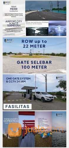 FREE ALL BIAYA! Rumah Ritz Coast Tahap 3 Dekat MERR Murah