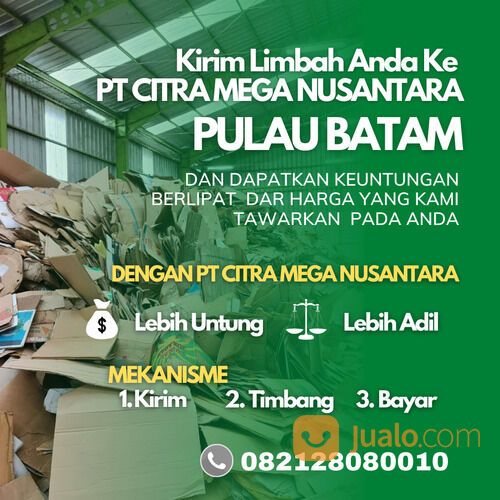 PABRIK DAUR ULANG LIMBAH KARDUS BEKAS HARGA TINGGI PEKANBARU