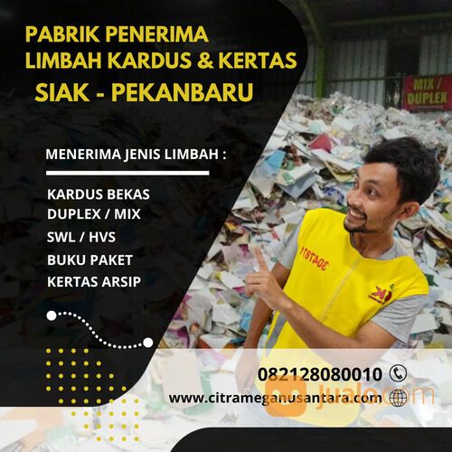 KAMI BELI LIMBAH KARDUS BEKAS HARGA TINGGI PEKANBARU