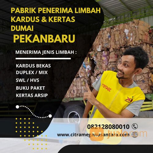 KAMI BELI LIMBAH KARDUS BEKAS HARGA TINGGI PEKANBARU