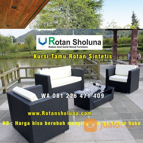 Sofa Rotan Sintetis Outdoor Kab. Kep. Seribu | 081-226-471-409 Rotan Sholuna Furniture