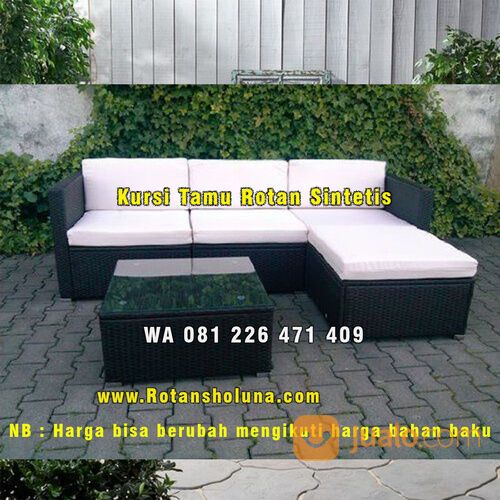 Sofa Rotan Sintetis Outdoor Kab. Kuningan | 081-226-471-409 Rotan Sholuna Furniture