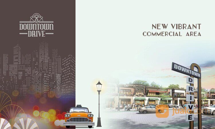Downtown Drive Konsep Sky Terrace and Roof Deck in Summarecon Serpong