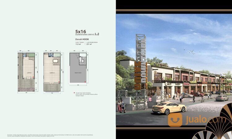 Downtown Drive Konsep Sky Terrace and Roof Deck in Summarecon Serpong