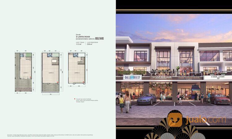 Downtown Drive Konsep Sky Terrace and Roof Deck in Summarecon Serpong