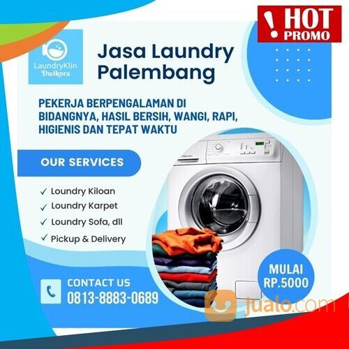 Laundry Kiloan Express Terdekat Sako Palembang