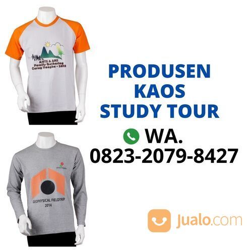 LANGSUNG KONVEKSI, WA 0823–2079–8427, Kaos Study Tour Bandung Timur