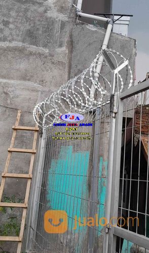 pagar brc,pagar bandara,kawat harmonika,kawat silet,kawat duri