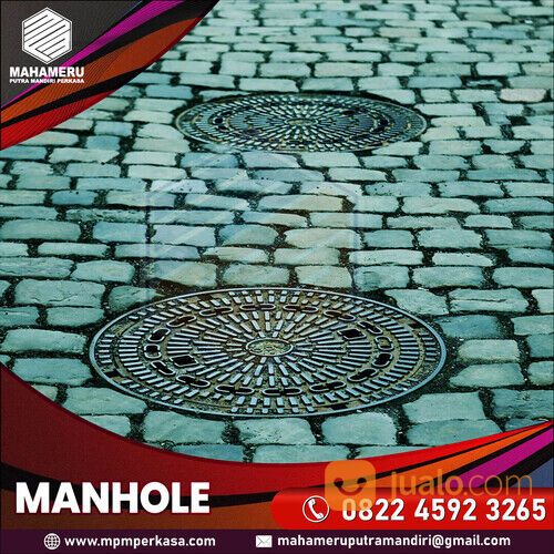 Produsen Manhole Cover di Jawa Timur - Manhole Cover Cast Iron Termurah di Surabaya