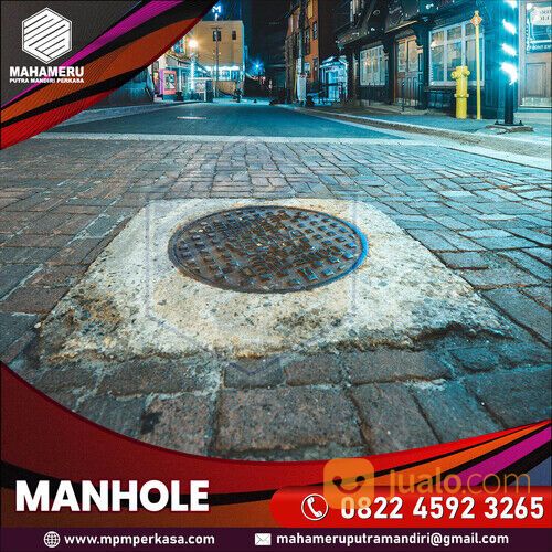 Produsen Manhole Cover di Jawa Timur - Manhole Cover Cast Iron Termurah di Surabaya