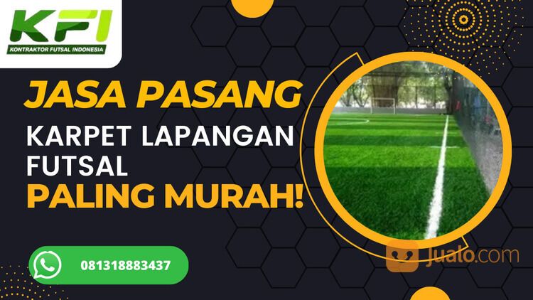 INILAH Biaya Pembuatan Lapangan Futsal Sederhana SANGAT TERJANGKAU!!!