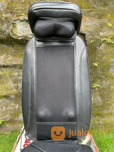 Car Seat Cushion with neck (kursi pijat mobil badan dan kepala)
