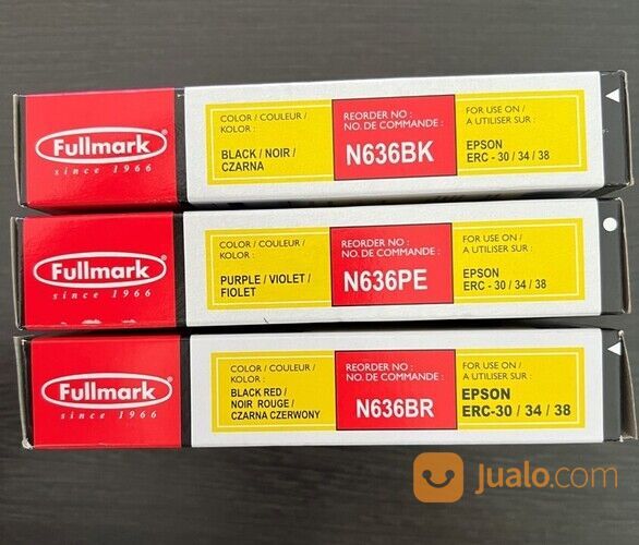 Ribbon Cartridge / Pita Printer Epson TMU-220 Fullmark Epson ERC-30 ERC-34 ERC-38
