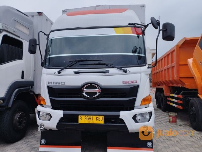 Truck Wing box, Hino 235JW, Tronton 10 ban, 6x4 double gardan, tahun 2019