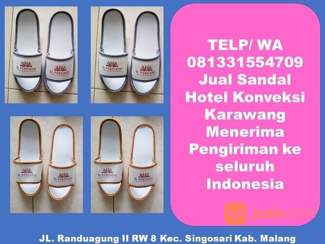 Hubungi 081331554709 - Sandal Hotel Shopee Karawang