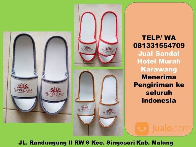 Hubungi 081331554709 - Sandal Hotel Shopee Karawang